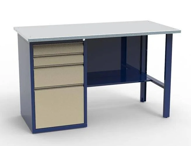 Верстак слесарный однотумбовый СВ-1Т.04.00.14