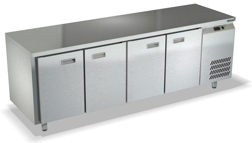 Морозильный стол для профессиональной кухни боковой агрегат, столешница камень, без борта СПБ/М-321/40-2206 (2280x600x850 мм)