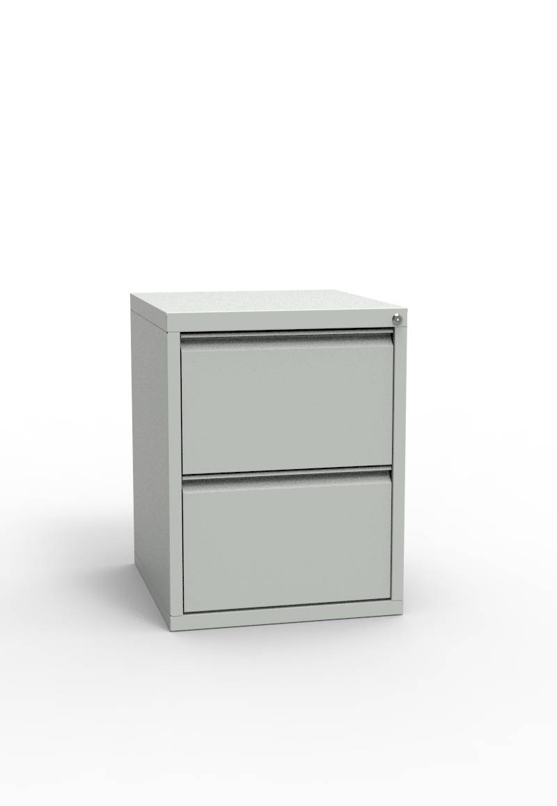 Фото - шкаф картотечный регион рк-а4-2 (652х500х550 мм)металлический на 2 выдвижных ящика шк 2 производства метакон формат а4